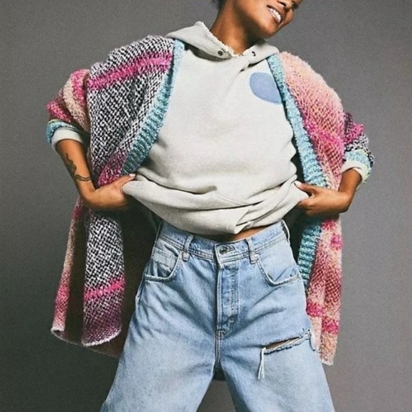 Dex Boho Multi-Color Cardigan - Picture 3 of 16